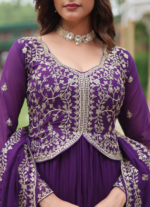 Indo-Western Long Gown - Image 5