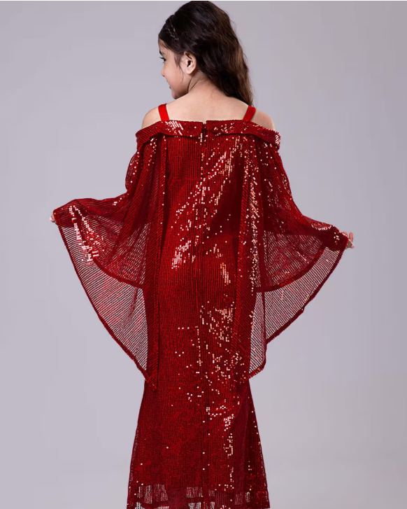 Sequin Embellished Gown - Image 2