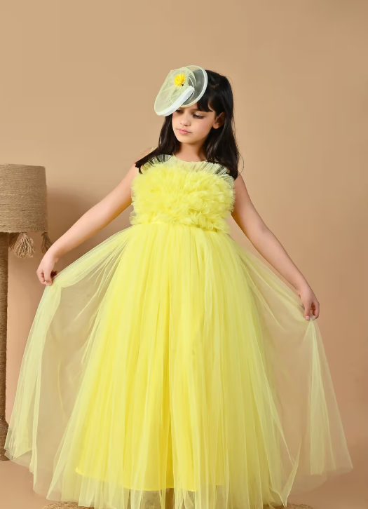 Yellow Party Gown