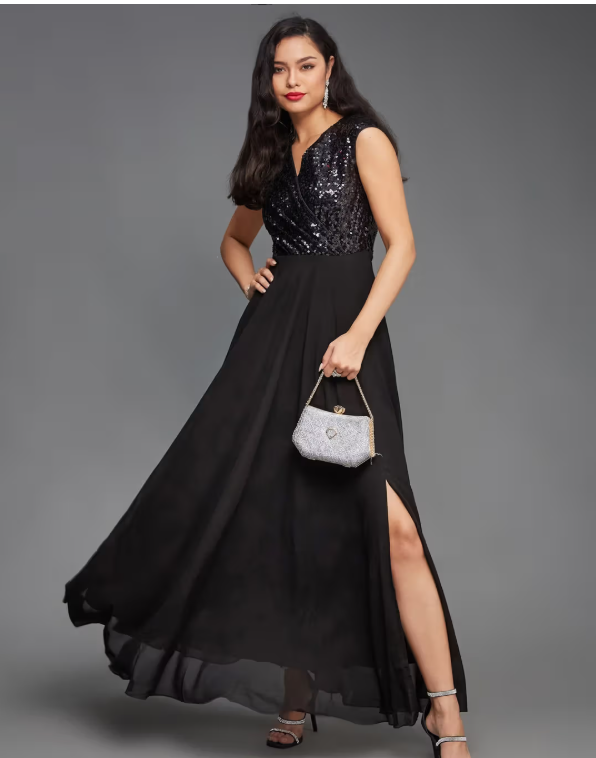 Black Party Gown