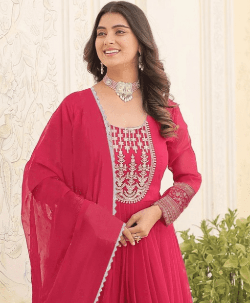 Round Anarakali Gown - Image 2