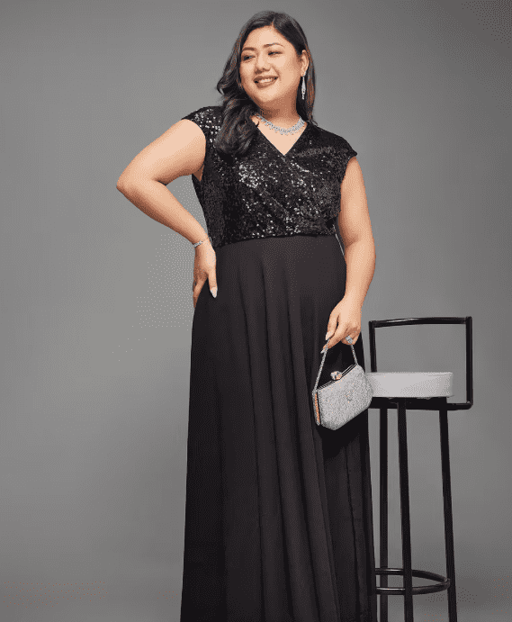 Plus Size Maxi Gown