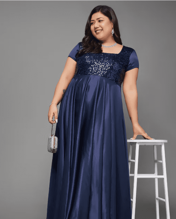 A+ Curve Plus Size Gown - Image 2